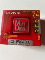 Mini Disc Sony MDW 74 neu 5 Stück Packung Nordrhein-Westfalen - Hennef (Sieg) Vorschau