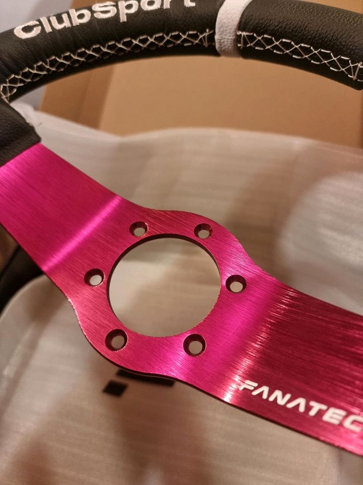 Fanatec Sim racing Lenkrad 320mm 32cm drift clubsport hub in München