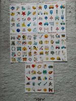 Sticker-Sammlung, 5 Bögen, Sticker transparent Frankfurt am Main - Innenstadt Vorschau