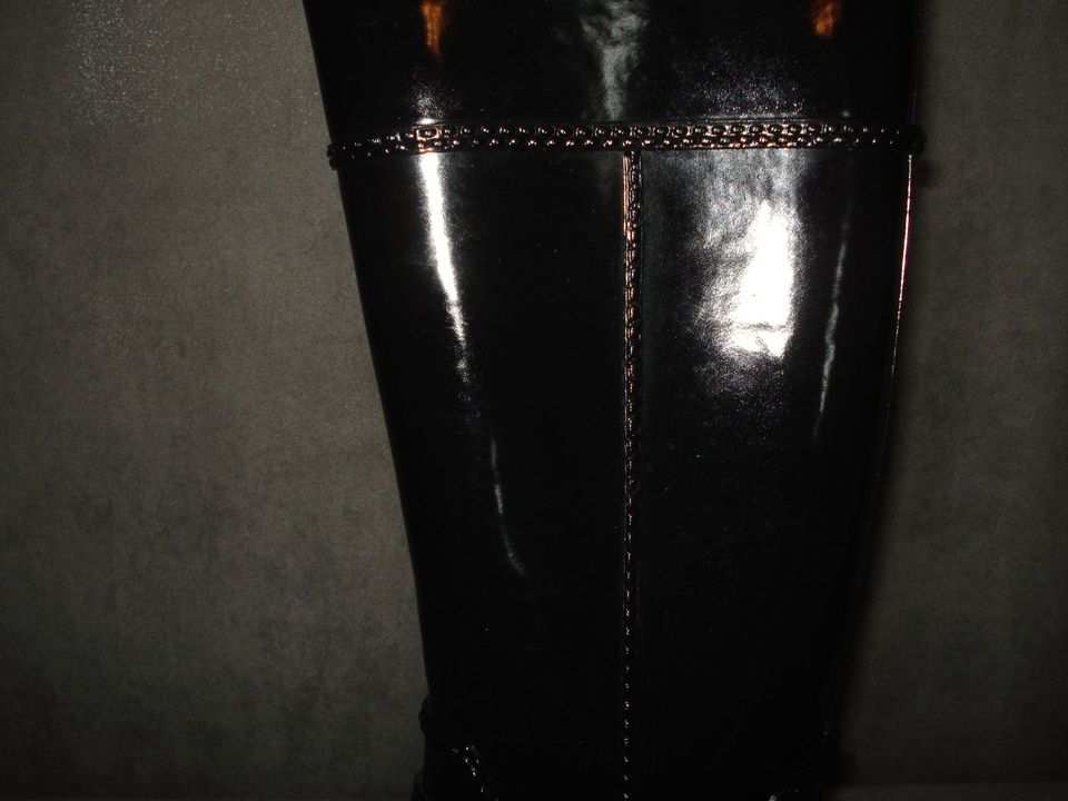 Gr. 39 Michael Kors FULTON HARNESS TALL RAIN Regenstiefel Damen in Berlin