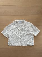 Bershka Bluse weiß Cropped M Damen Bayern - Bergrheinfeld Vorschau
