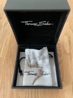 Thomas Sabo Silberkette mit Feder Anhänger Leipzig - Connewitz Vorschau