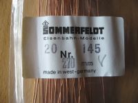 Sommerfeldt 145 Fahrdraht H0/H0m 270 mm lang Baden-Württemberg - Calw Vorschau