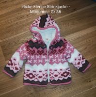 Dicke Fleecejacke Strickjacke Mädchen rosa Norweger Gr 86 Niedersachsen - Osterholz-Scharmbeck Vorschau