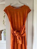 Zara Kleid orange Bindegürtel Berlin - Pankow Vorschau