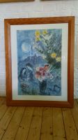 Marc Chagall, Kunstdruck gerahmt, Titel "Abenderinnerung" Nordrhein-Westfalen - Herten Vorschau