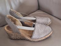 Rieker Schuhe grau Pumps Sandalen 41 Bayern - Eging am See Vorschau
