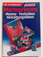 ☀️☀️Tolles Marmorieren Bastelbuch Buch Falken☀️☀️ Bayern - Niederwerrn Vorschau