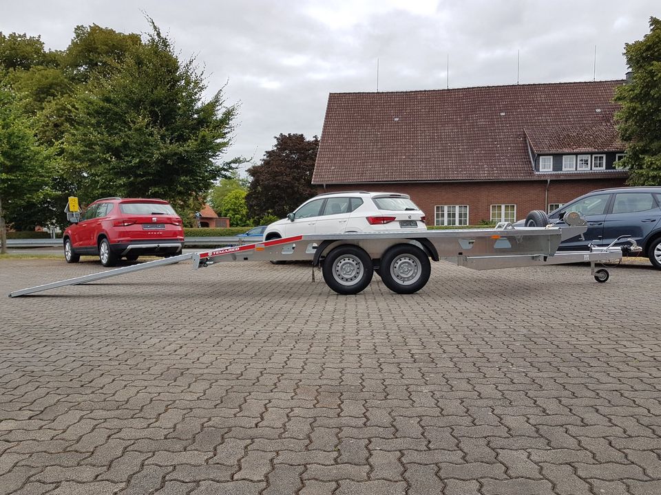 Temared Car Plus 4520/2 S 3,0t 3.000kg Autotransportanhänger in Lüdersfeld