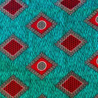 Afrika Wax Stoff Ankara aus Baumwolle * neu * 114 x 363 cm Bayern - Pfronten Vorschau