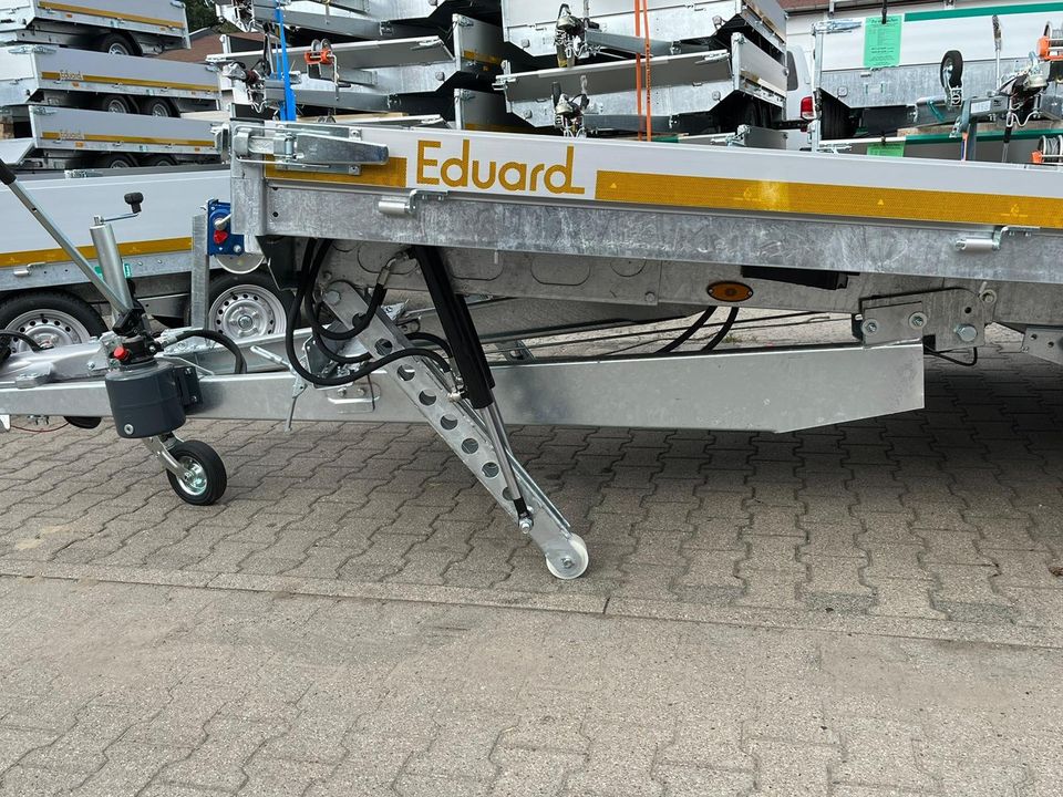 ⭐️ Eduard Auto Transporter 3000 kg 506x220x10cm kippbar Rampen 63 in Schöneiche bei Berlin