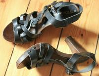 Schuhe Damen Sandaletten High Heels Gr. 39 Hessen - Grebenhain Vorschau