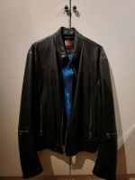 Vintage HUGO BOSS Lederjacke, Schwarz, Gr.50, M/L, Modell: Oberon Bayern - Aschaffenburg Vorschau