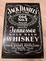 Jack Daniel‘s Blechschild Werbeschild Bayern - Adelshofen (Oberbayern) Vorschau