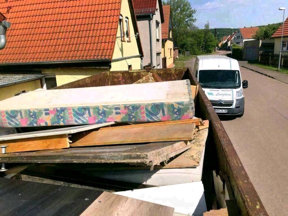 Haushaltsauflösung, Entrümpelung, Sperrmüll Beseitigung Langbein in Sangerhausen