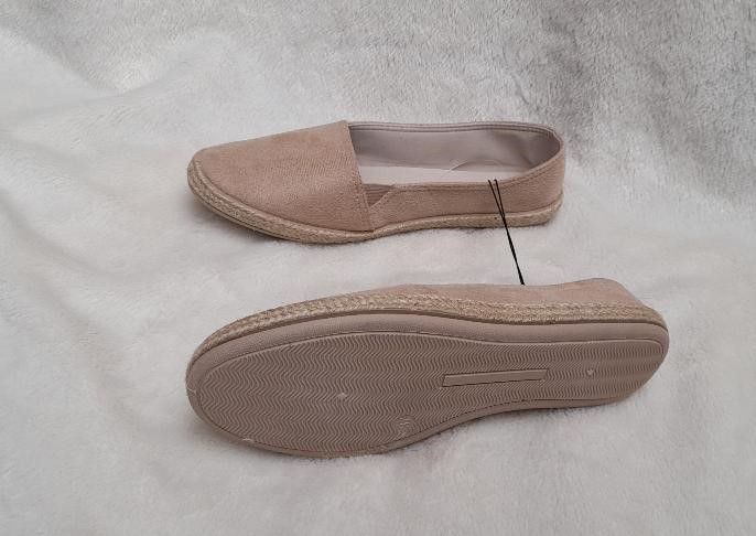 Damen Espandrilles Espandrillos Halbschuhe beige Gr. 39 - NEU - in Dormagen