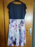 Cocktailkleid mit floralem Muster Hessen - Flieden Vorschau