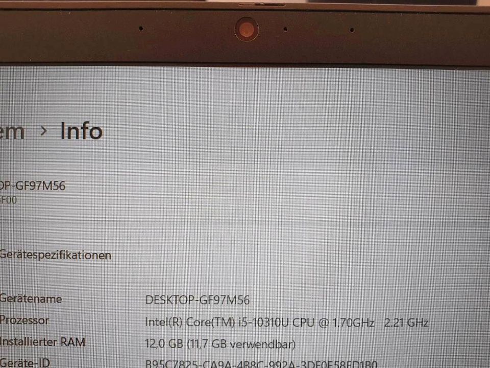 Lenovo Thinkpad T15* Win 11 Pro * 512 GB SSD*12 GB RAM*1A Zustand in Rodgau