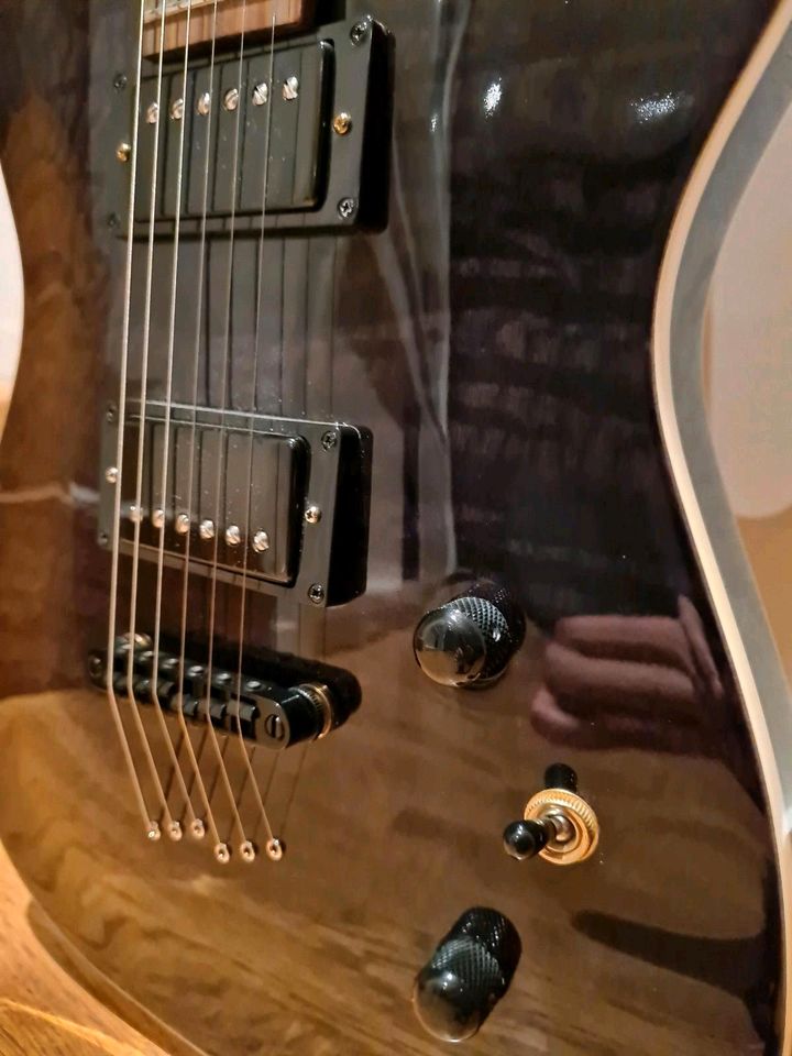 Telecaster Harley Benton HBT 1500 TBK, Schaller, wie neu in Erndtebrück