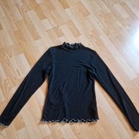 Amisu Damen Tshirt Tunika L / XL schwarz langarm Silber Glitzer Sachsen-Anhalt - Arendsee (Altmark) Vorschau