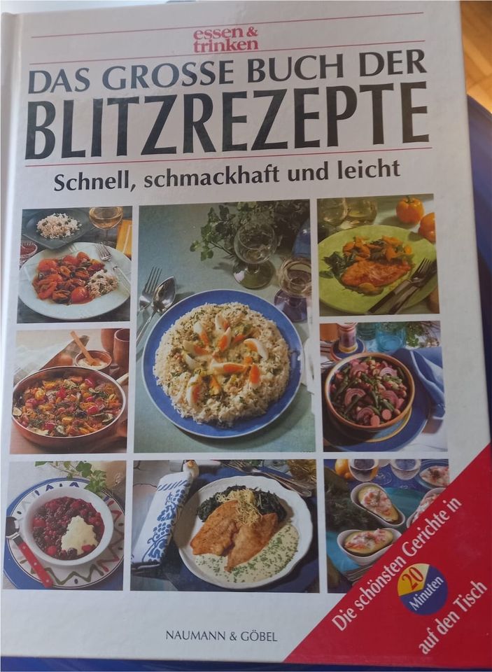 Verschiedene Kochbücher, kalte Küche, Aufläufe und Gratins usw. in Dornstetten