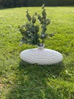 Vase, Dekoration weiß, Kunstpflanze Hessen - Alsfeld Vorschau