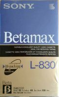 Betamax Sony HG L-830 Video Kassette originalverpackt Brandenburg - Dahme/Mark Vorschau