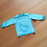 Jako-o Langarmshirt, Katze, türkis, Gr. 80/86 Schleswig-Holstein - Plön  Vorschau