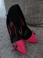 NEU JUMEX Pumps High Heels schwarz pink Gr. 40 Brandenburg - Schwarzheide Vorschau