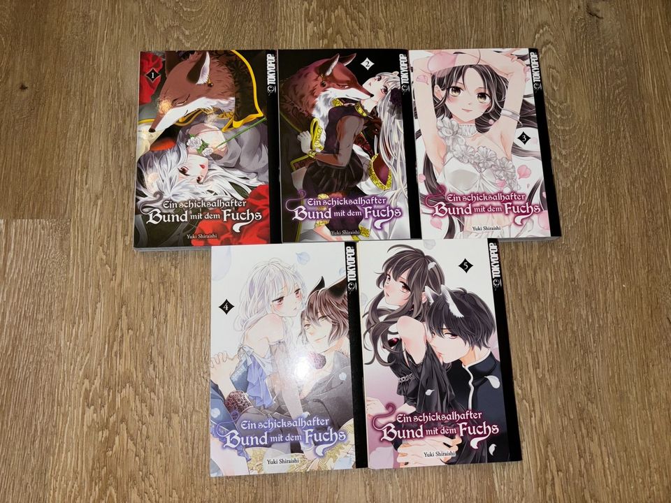 Manga ein schicksalhafter Bund mit dem Fuchs band 1-5 Anime in Salzgitter