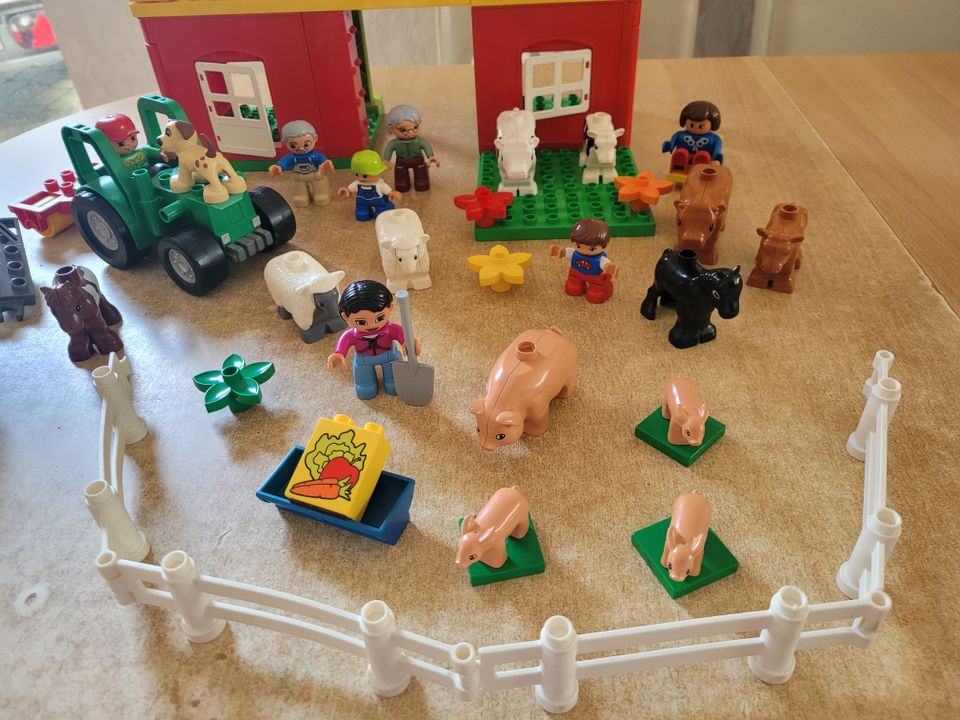 Lego Duplo großer Bauernhof mit viel Zubehör in Stolberg (Rhld)