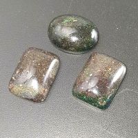 3 dunkel behandelte Opale ( ca. 22 Carat ) je 16 x 12 mm Nordrhein-Westfalen - Recklinghausen Vorschau