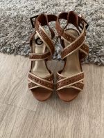 Guess Sandalen Wedges, braun Gold, Gr. 36 Altona - Hamburg Iserbrook Vorschau