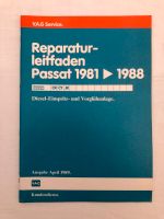 Reparaturleitfäden Passat B2/32b 1981-88 (CR+CY+JK) 1,6ltr. Diese Rheinland-Pfalz - Wallmerod Vorschau