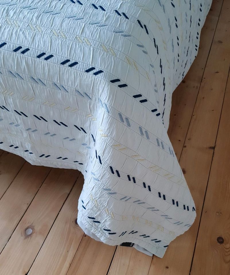 Tagesdecke Bettüberwurf Quilt IKEA 260×260cm 100% BW hay NP119.00 in Wiesbaden