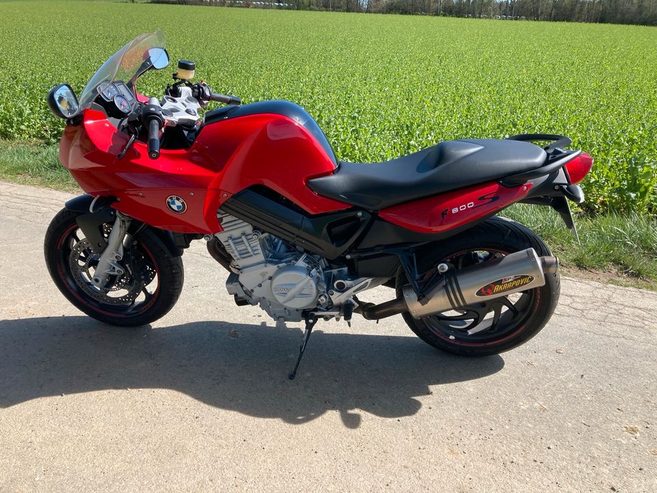 BMW F800 S / Akrapovic / Drossel A2 in Vohenstrauß