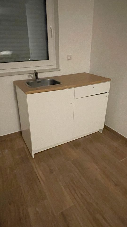 KNOXHULT Küche weiß Ikea Unterschrank mit Schublade, 120 cm in Wesseling