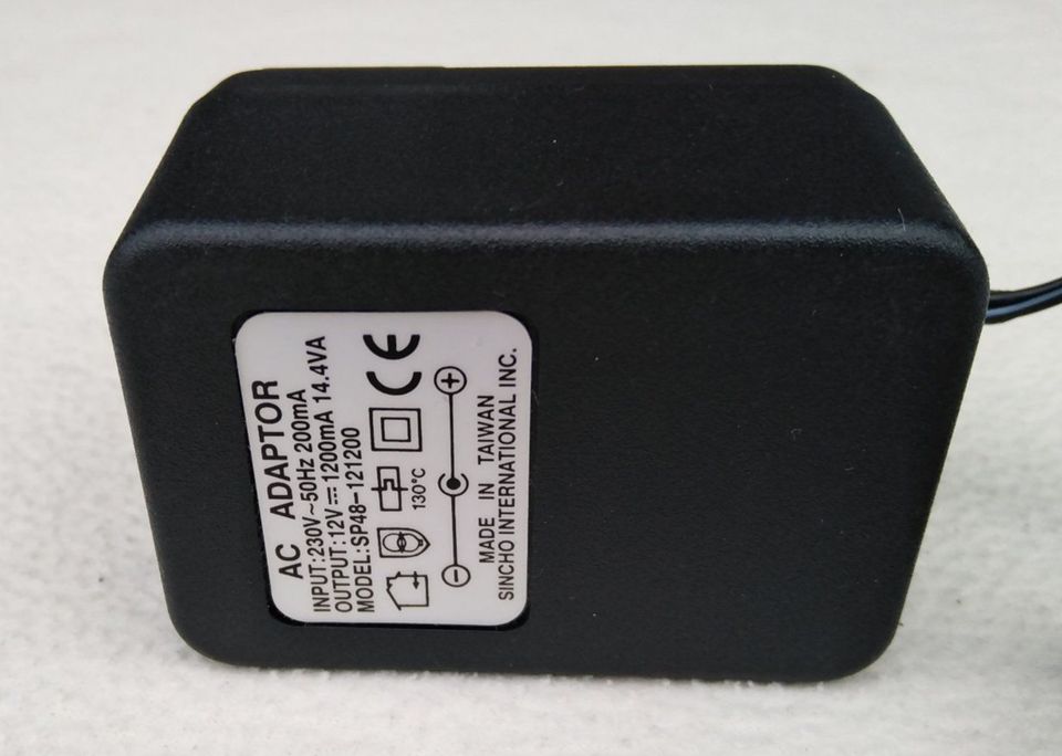 Stecknetzteil 12 V 1,2 A mit Britischem Stecker, UK plug, neu in Hamburg