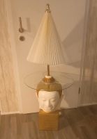 Buddhakopf Lampe groß Stehlampe Beistelltisch 1970 Unikat vintage Schleswig-Holstein - Neuberend Vorschau