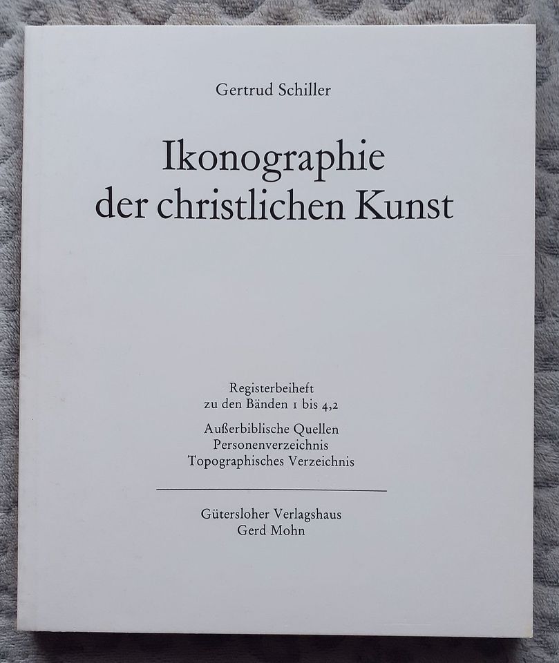 Ikonographie der christlichen Kunst Bände 1 + 4,2 + Registerheft in Großheubach