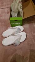 Crocs weiss Gr. 39 neu mit Karton Sandalen Sommerschuhe Bayern - Allershausen Vorschau