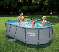 B-WARE Summer Waves Stahlrahmen Aufstellpool Active Frame oval | Rheinland-Pfalz - Wittlich Vorschau