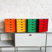 USM - Inos Box - rot - gelb - grün - orange - Aufbewahrung Nordrhein-Westfalen - Havixbeck Vorschau