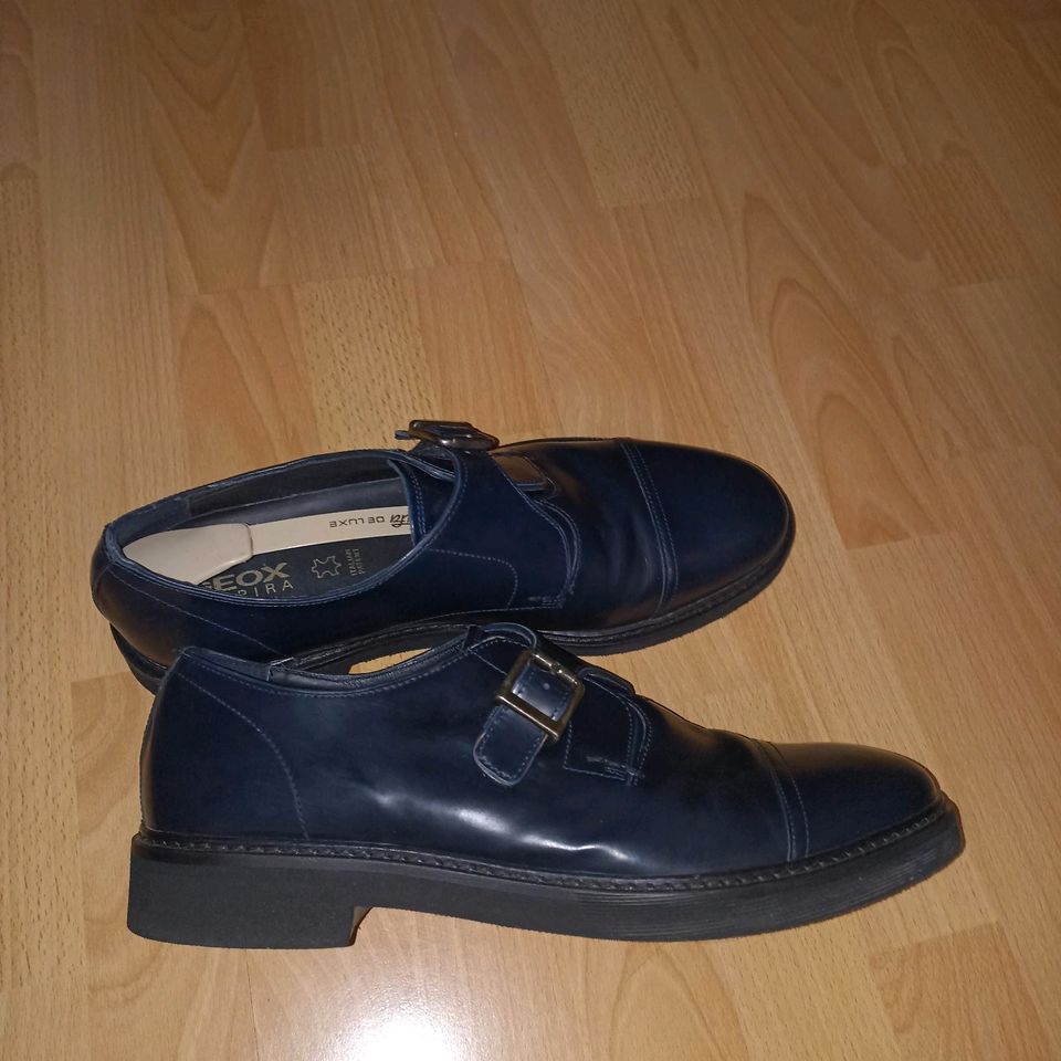 w Neu..Geox Respira.. Leder Halbschuhe Gr.43 in Zwoenitz