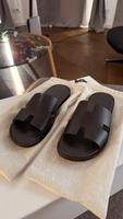 Hermès Oran Sandalen Herren – Größe 42,5 – braun – Top Zustand Berlin - Friedenau Vorschau