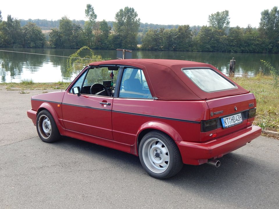 Golf 1 Cabrio 1.8 i H zulassung in Mainstockheim