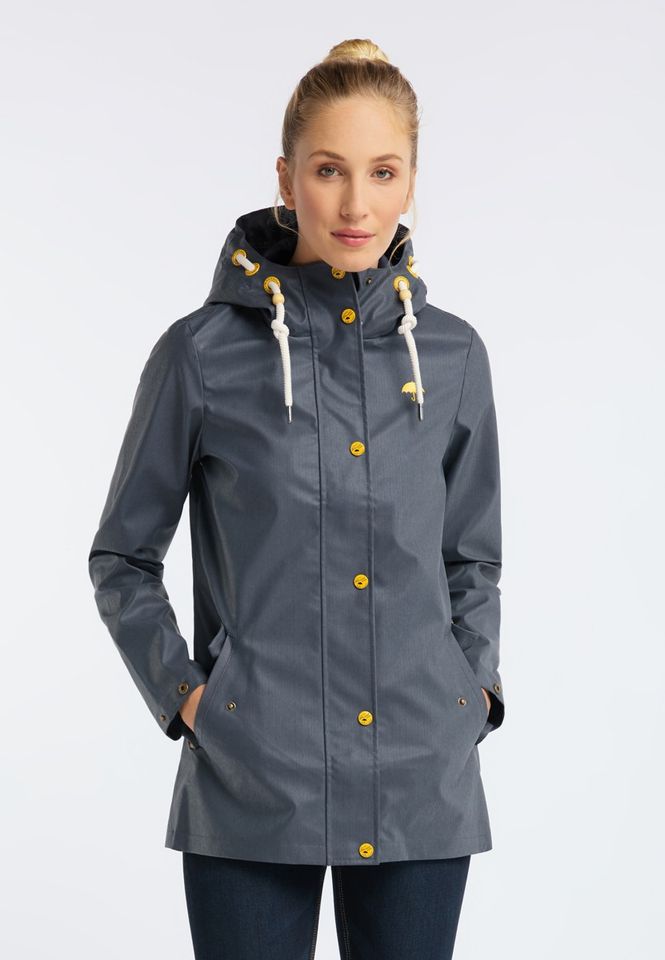 B-Ware Schmuddelwedda Damen Anorak / Regenjacke Gr. XS Marineblau in Barsbüttel