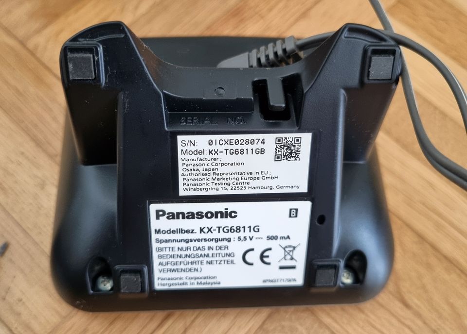Haustelefon Panasonic KX-TGA681EXG schwarz-silber in Essen