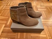 Leder Stiefeletten, Cox, Größe 40, hellbraun Berlin - Steglitz Vorschau