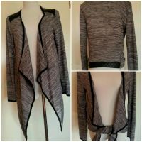 Neu! Damen Strick - Jacke Cardigan Blazer grau schwarz Gr.36 S/M Mecklenburg-Vorpommern - Wismar Vorschau